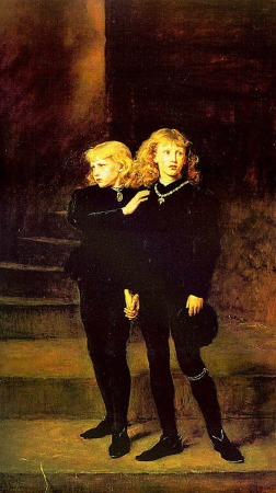The Two Princes Edward and Richard in the Tower, 1483 by Sir John Everett Millais in 1878