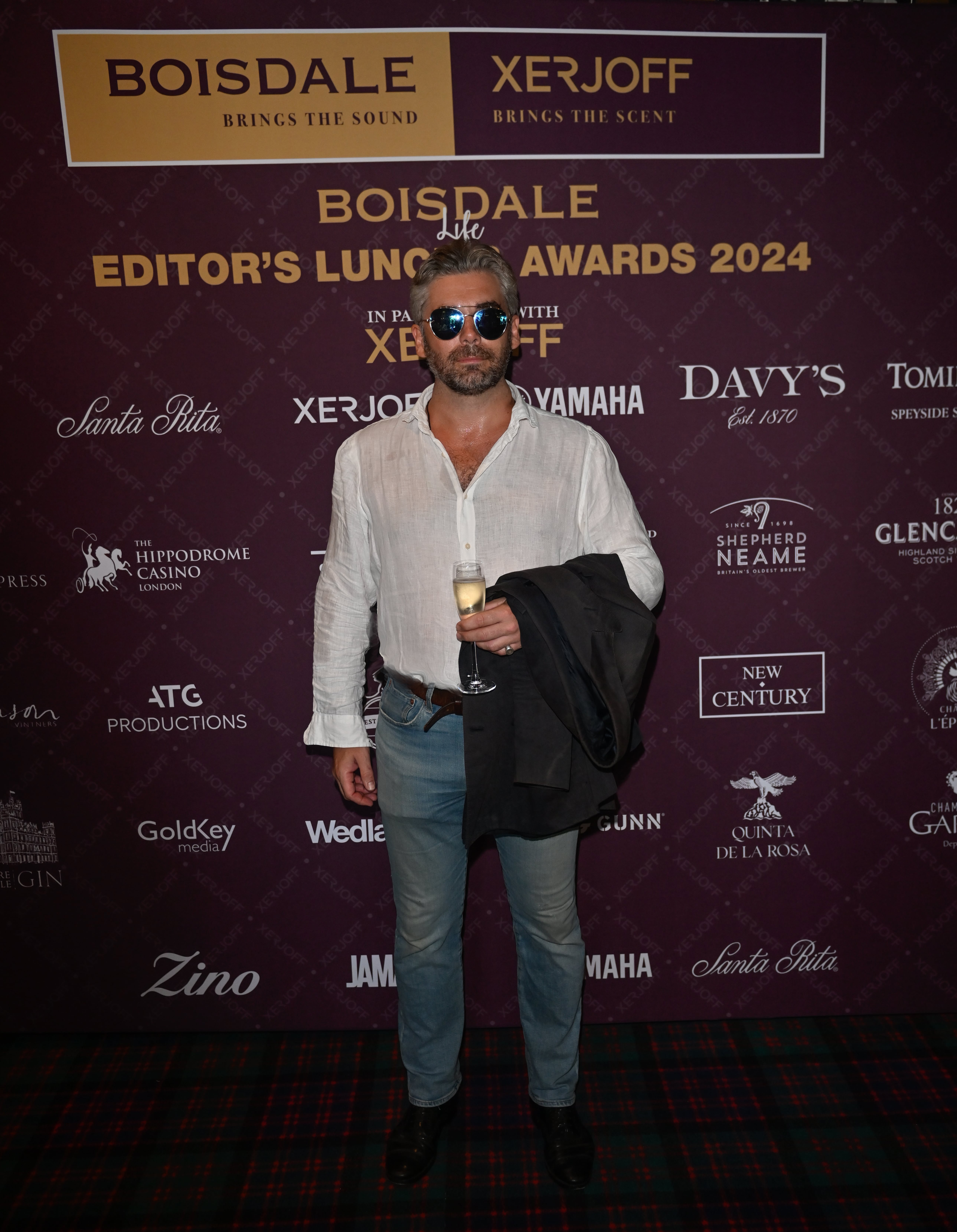 Alexander Fiske-Harrison at Boisdale (Photo: Jules Annan)